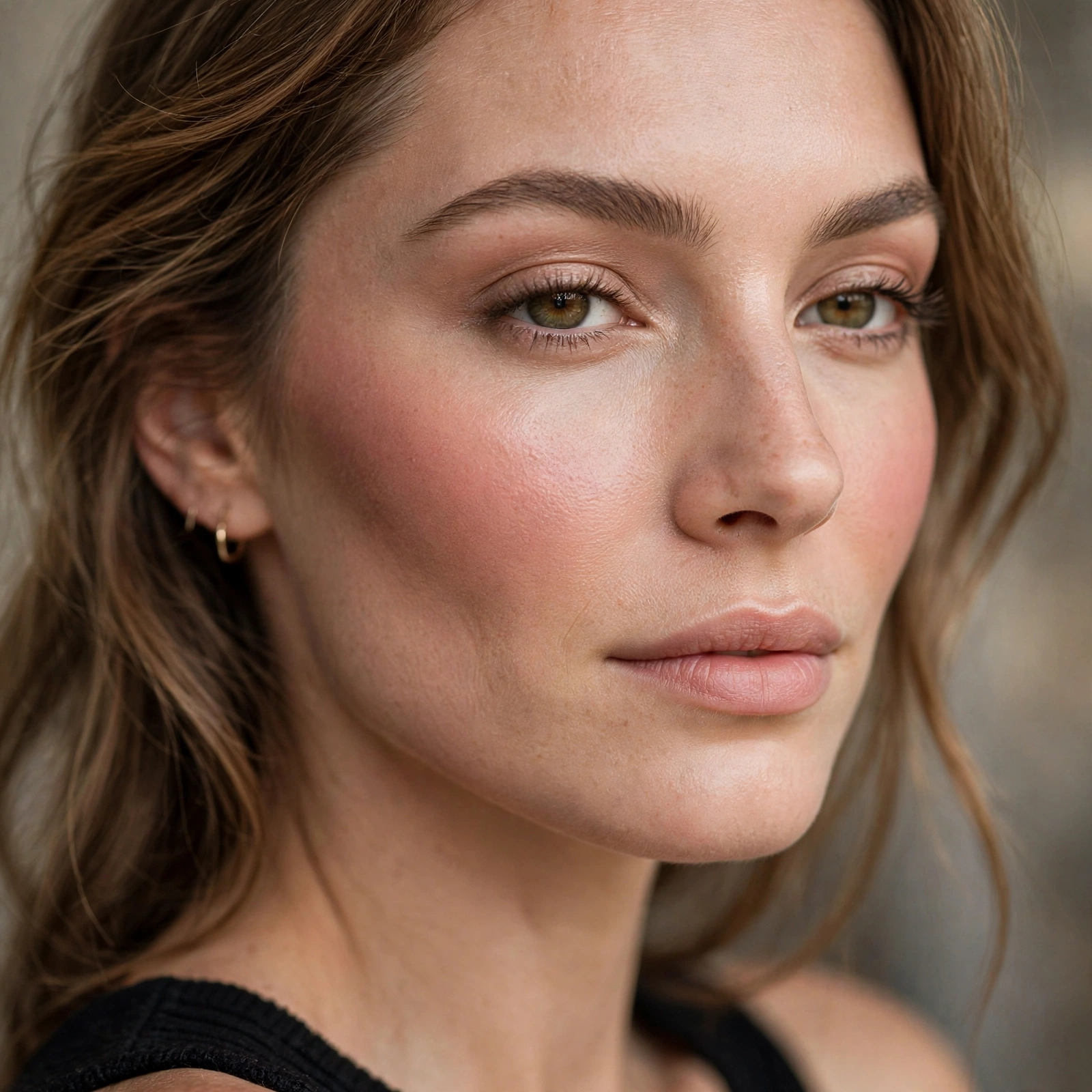 Blush and contour application order