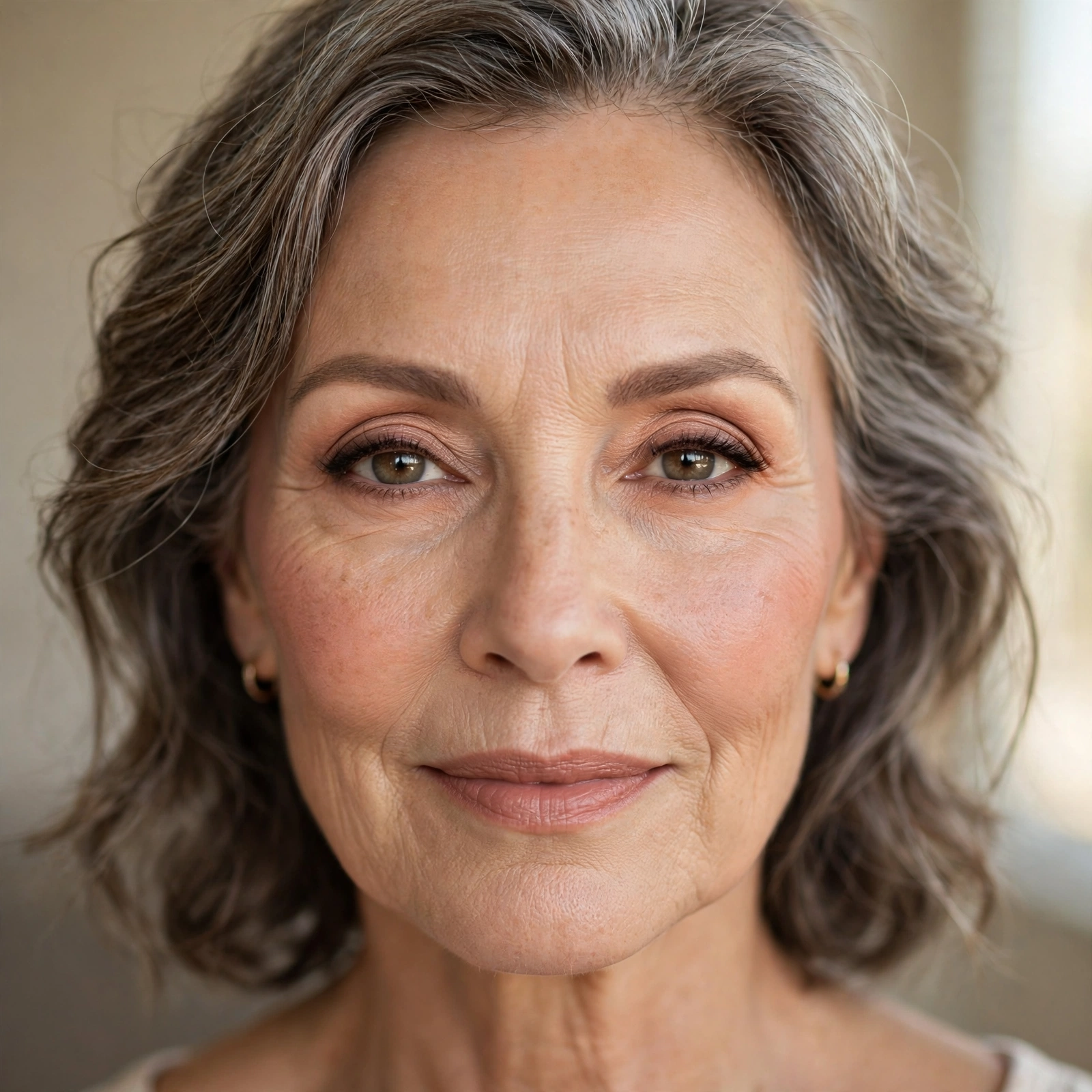 Color correcting for mature skin
