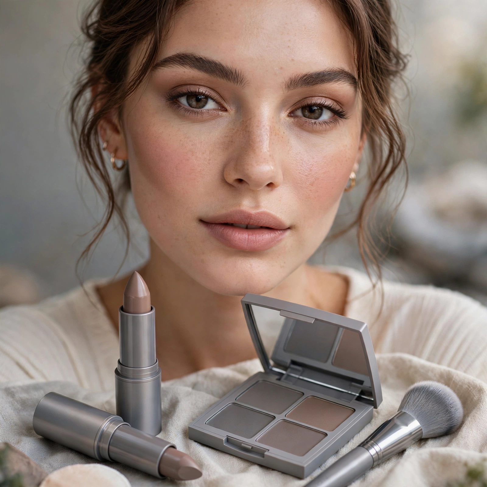 Cool toned contour product selection