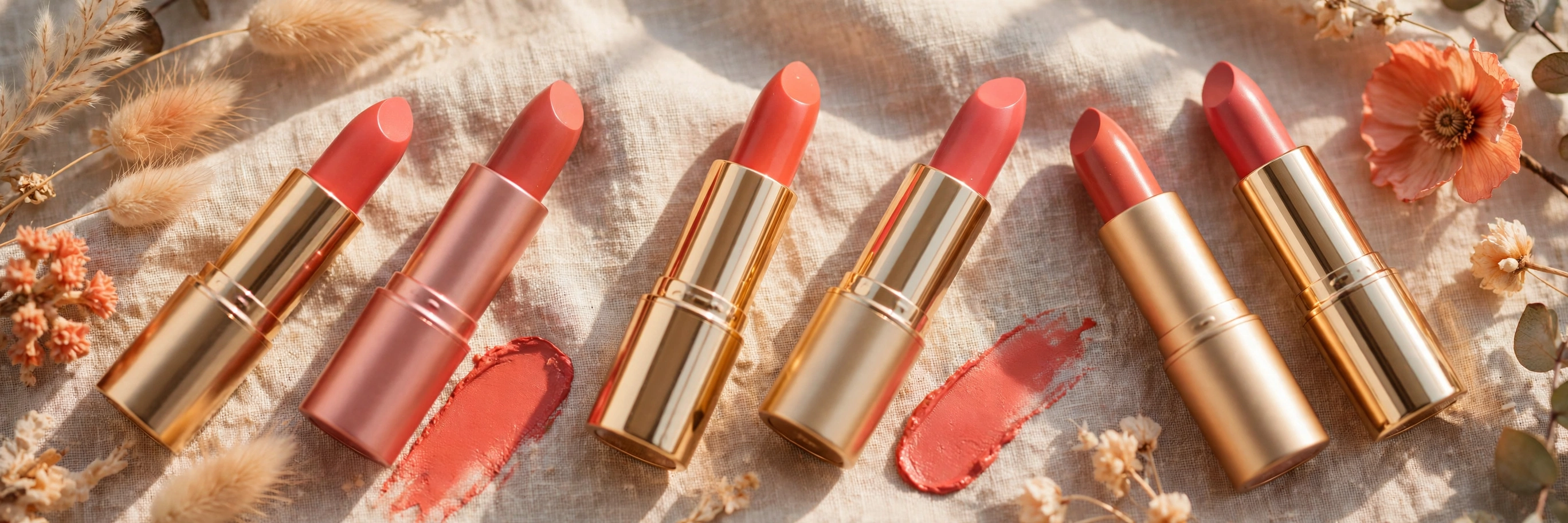 15 Coral Lipstick Shades for Warm Weather Glow