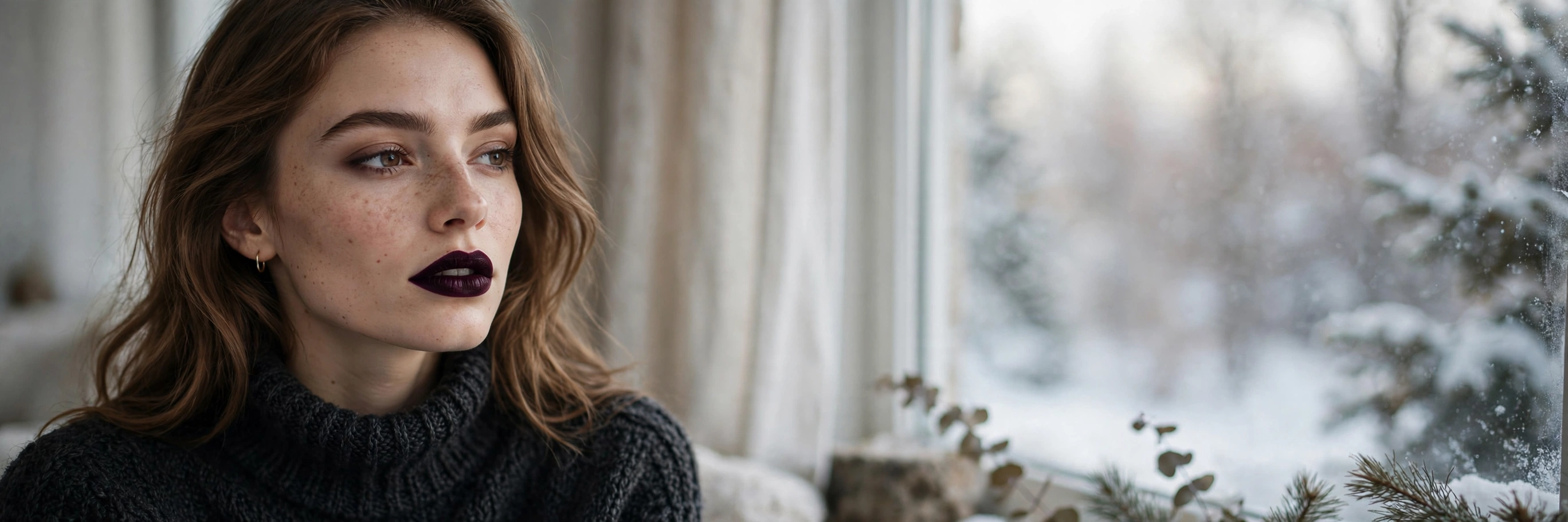 18 Dark Lip Looks for Winter That Are Pure Drama