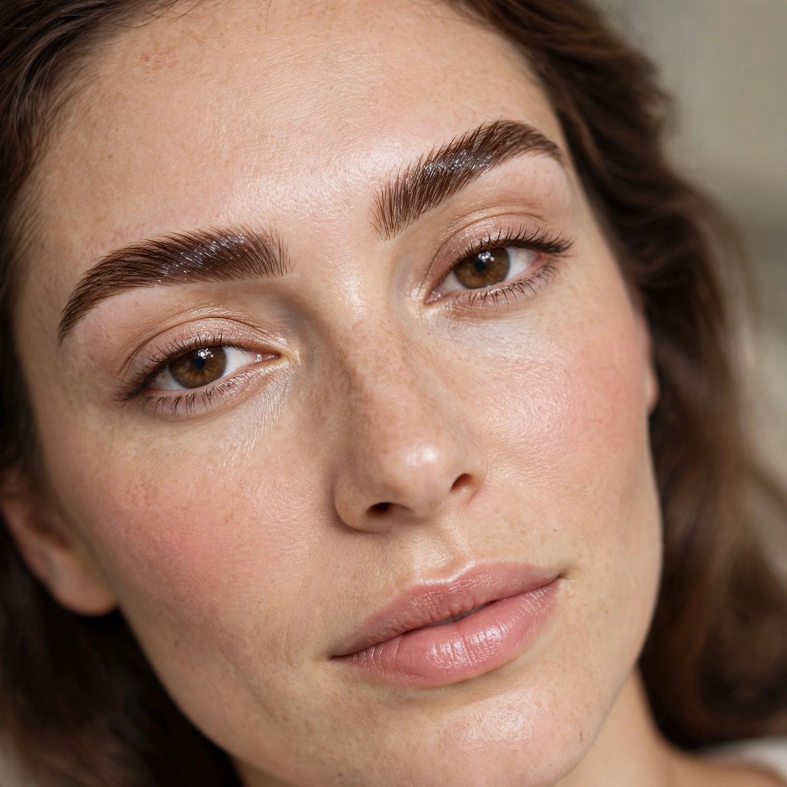 Laminated brows with tint