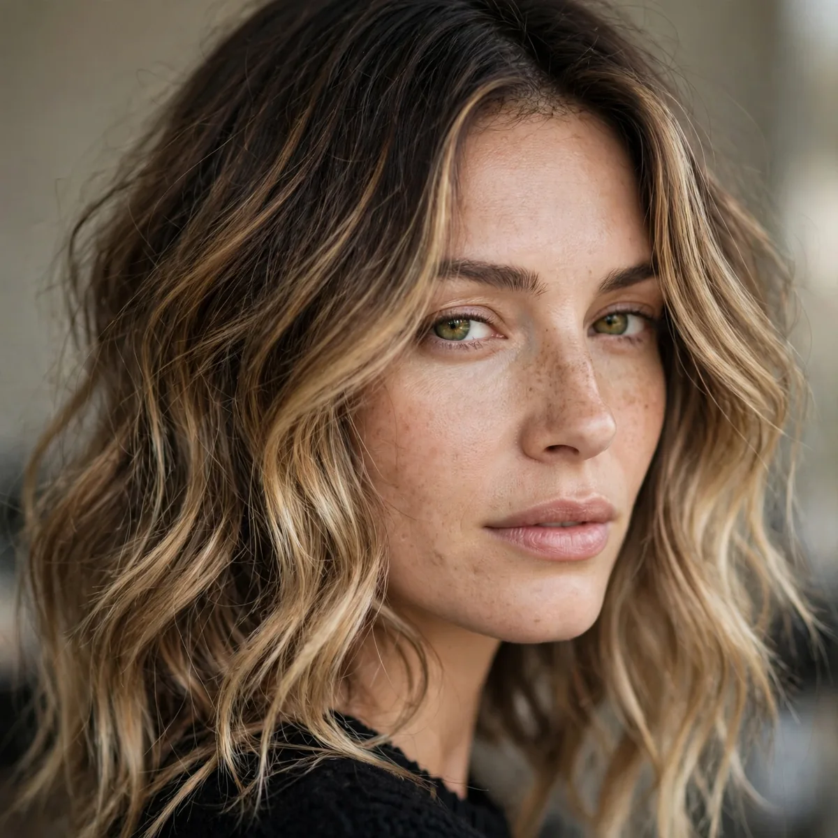 Soft lived-in balayage