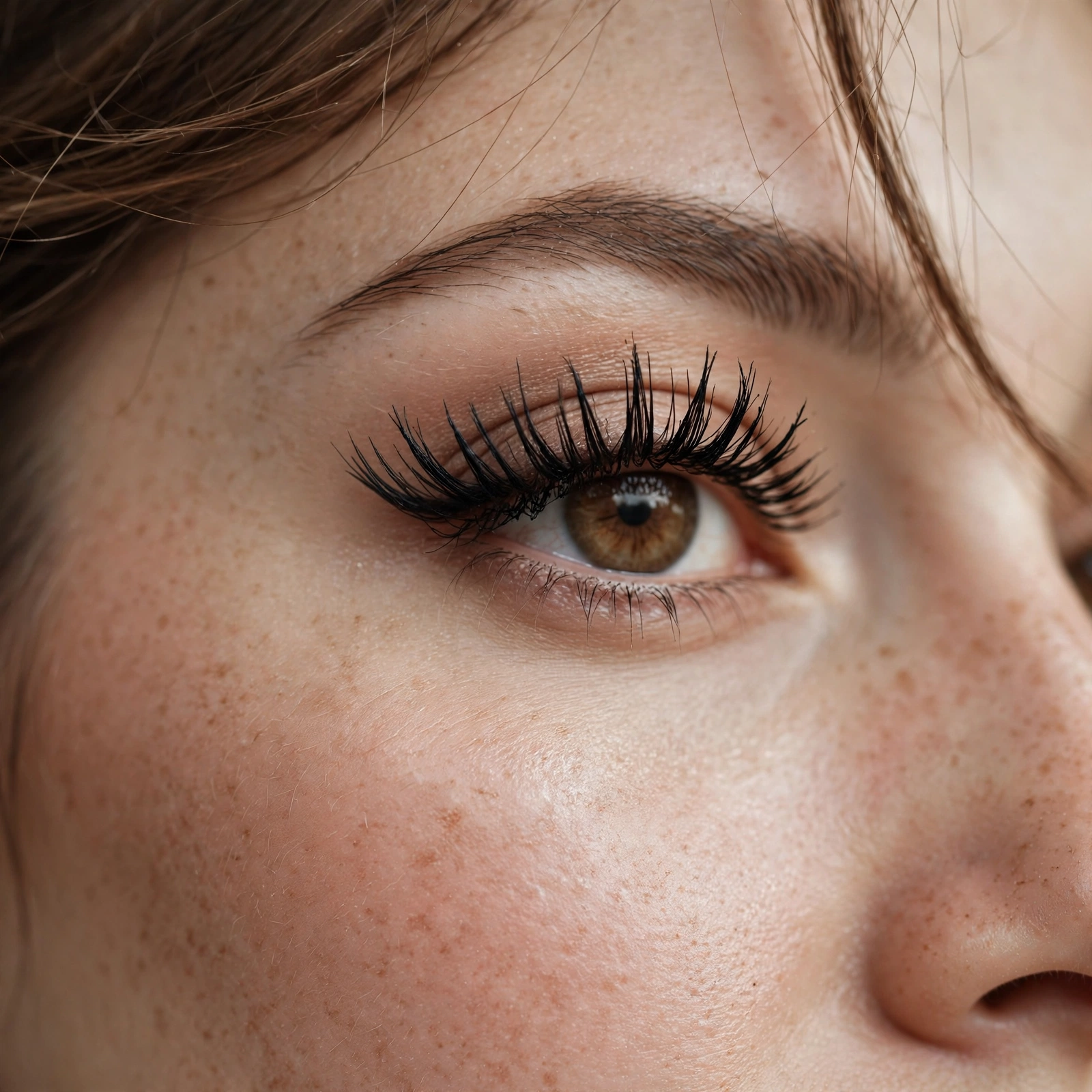 Outer corner mascara focus technique