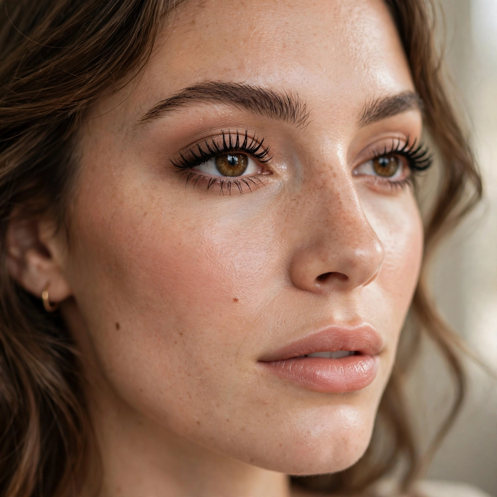 Waterproof mascara for curl hold
