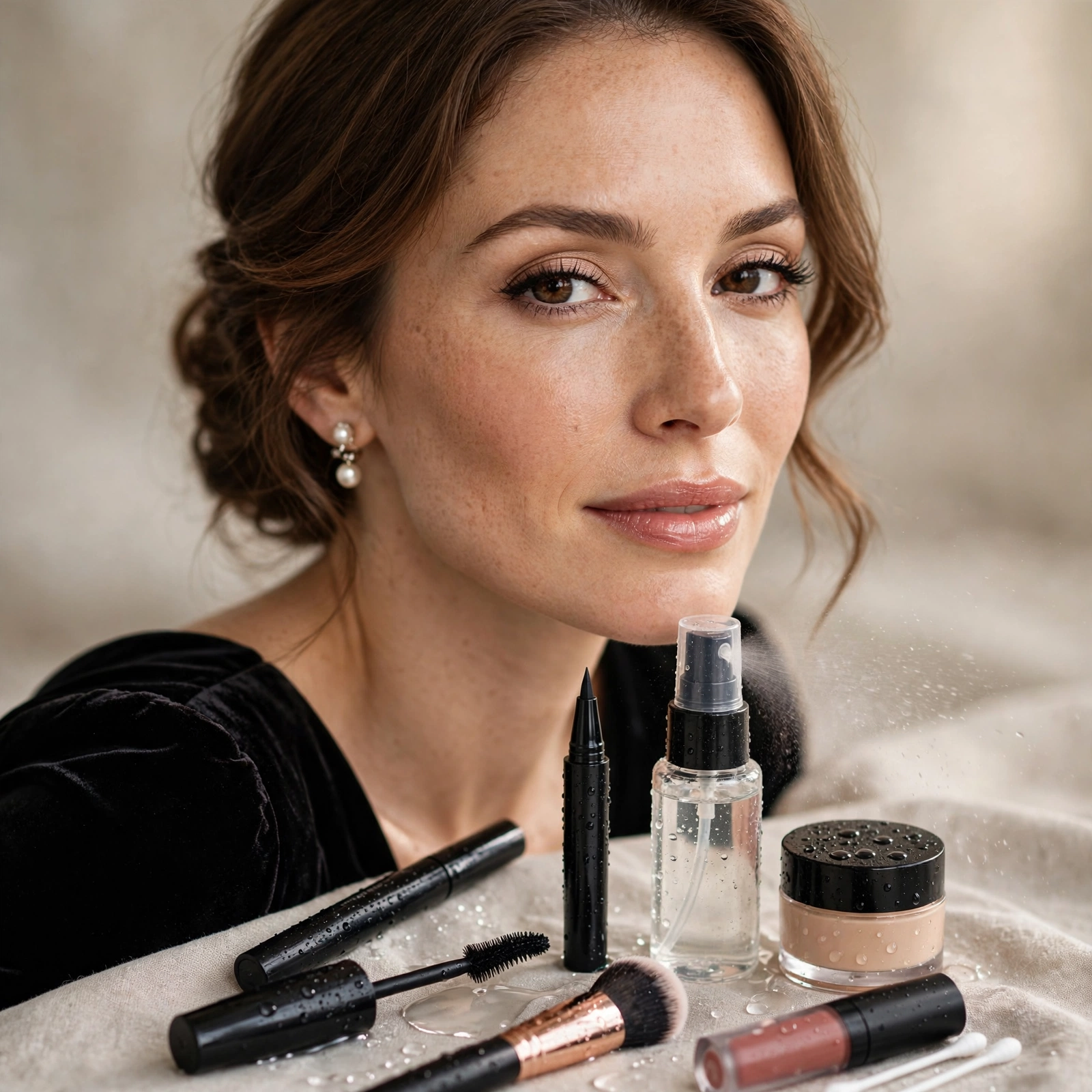 Waterproof makeup essentials