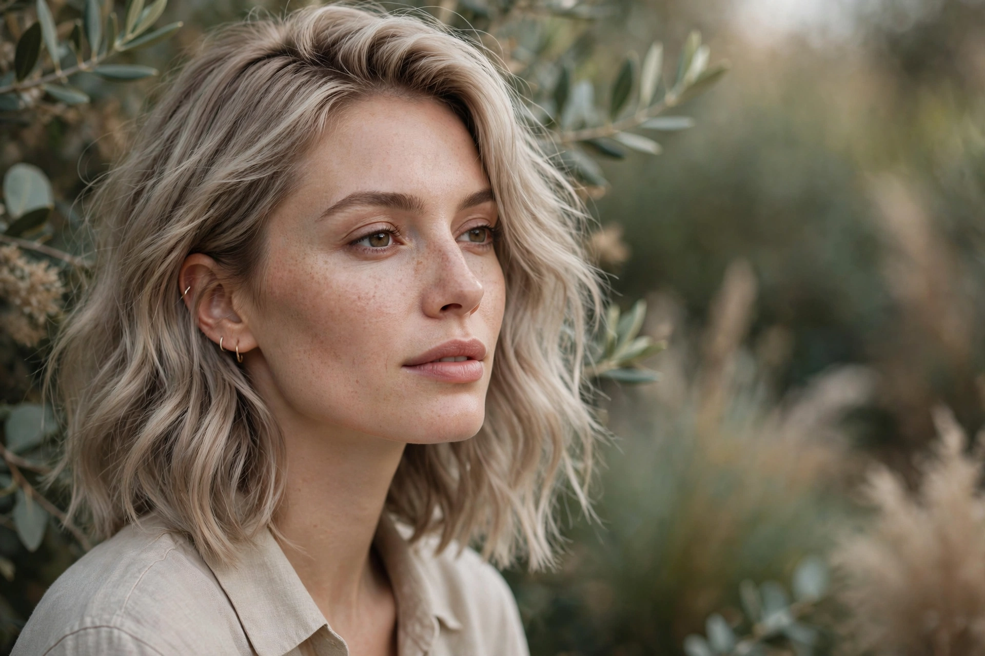 18 Mushroom Blonde Ideas for Cool, Smoky Dimension