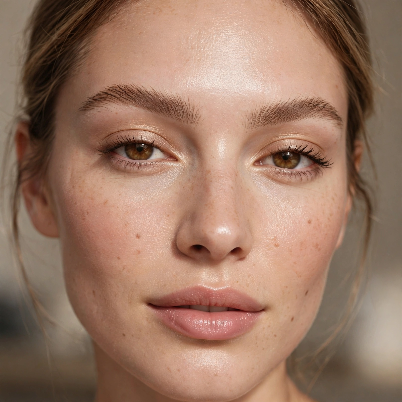 Light soap brow technique