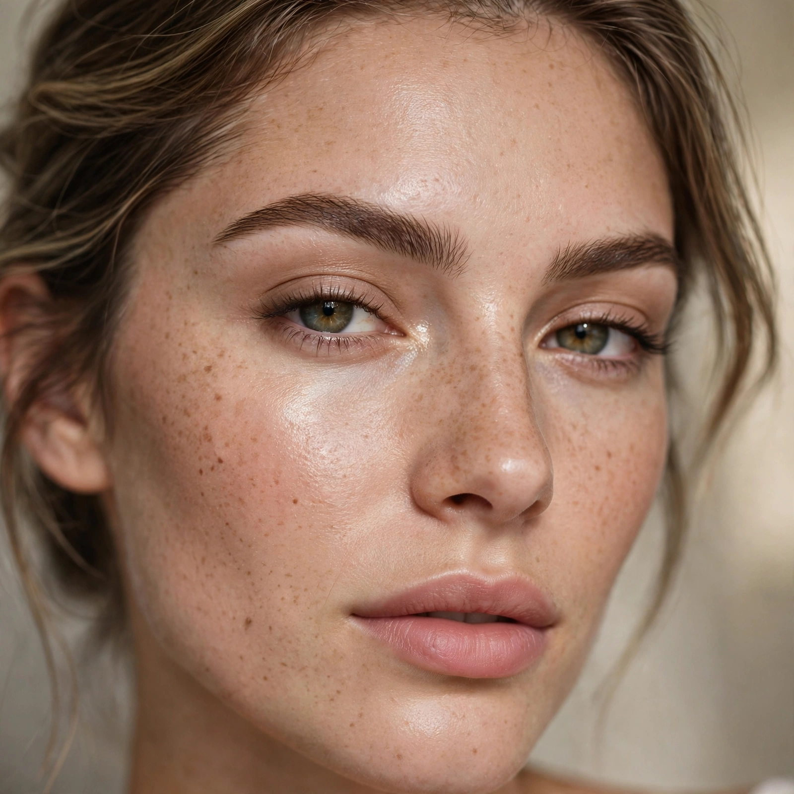 Two minute polished natural brows