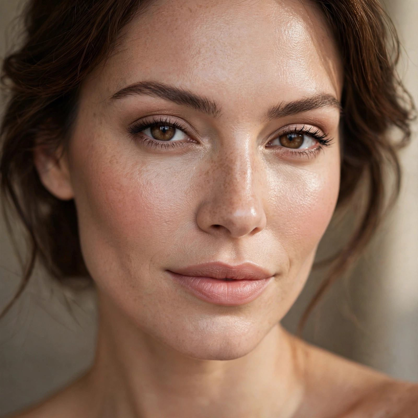 Confidence wearing sheer foundation