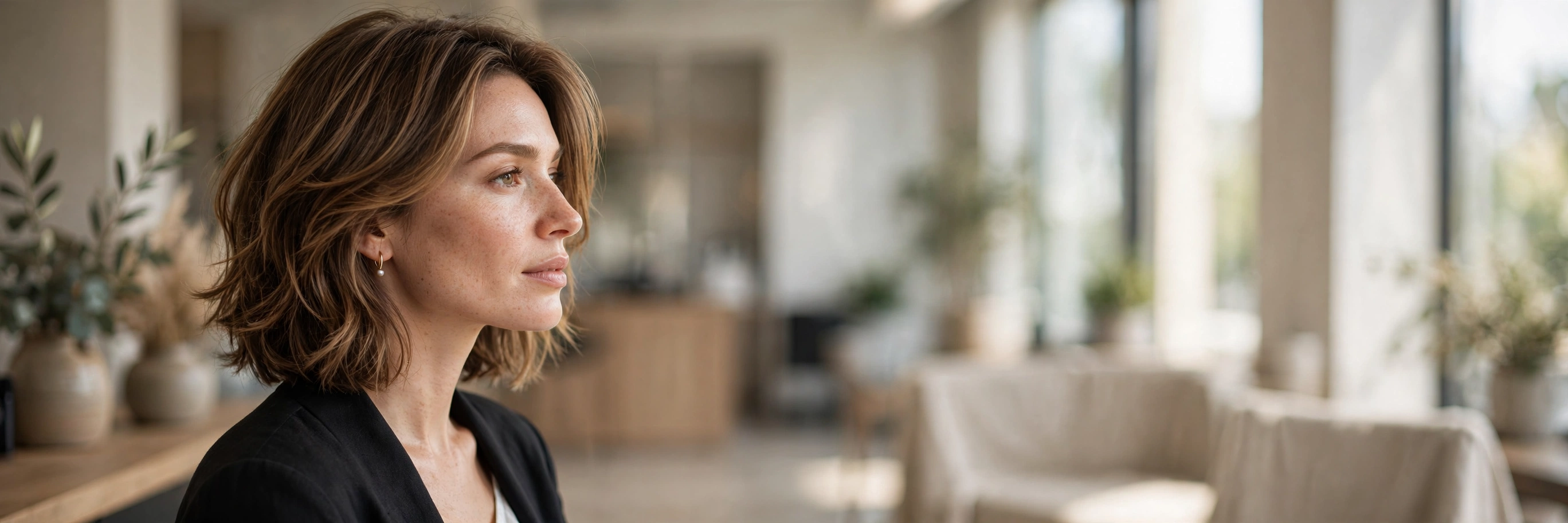 18 Shoulder-Length Haircuts for Women Over 40 That Take Years Off