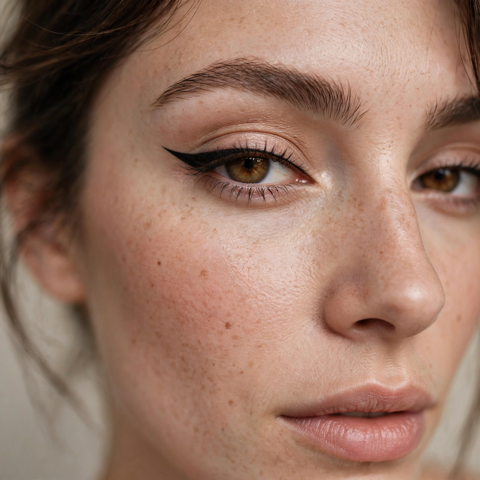 Perfected everyday winged eyeliner